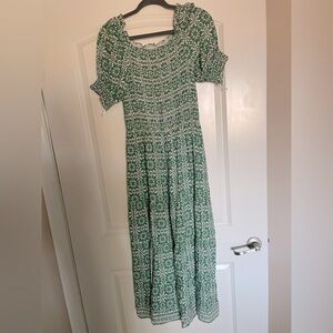 Max Studio green maxi dress
